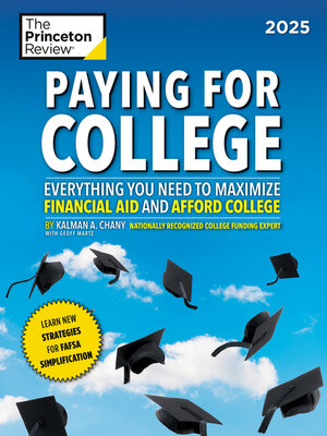 cover image of Paying for College, 2025